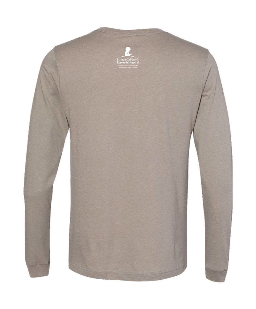Women's Glitter Heart Long Sleeve Shirt